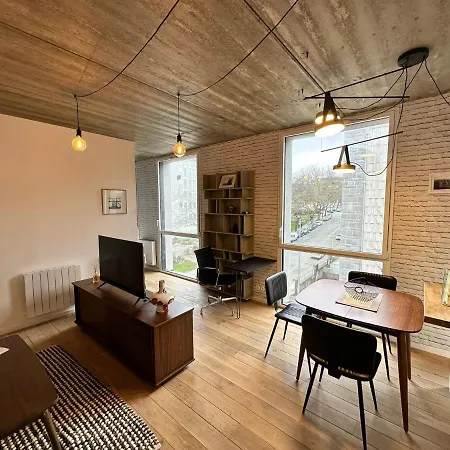 Apartamento Les Ecrins De St Louis Brest Exterior foto